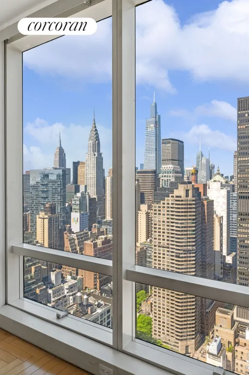 New York City Real Estate | View 845 United Nations Plaza, 49E | View from Second Bedroom | View 17