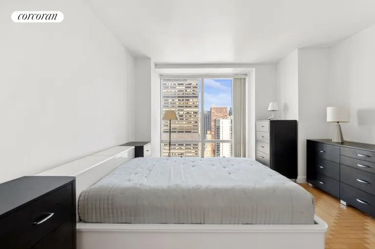 New York City Real Estate | View 845 United Nations Plaza, 49E | Second bedroom | View 18