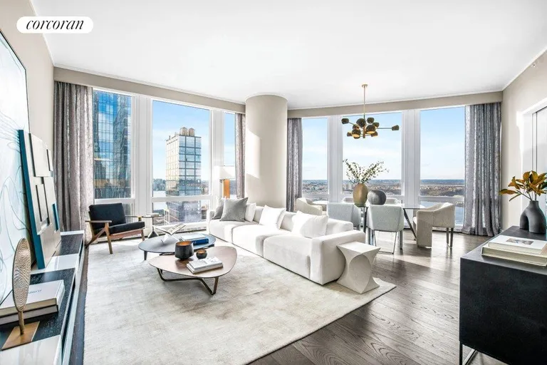 New York City Real Estate | View 35 Hudson Yards, 5801 | 3 Beds, 3 Baths | View 1
