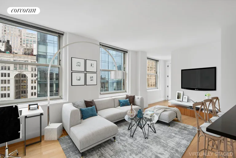 New York City Real Estate | View 88 Greenwich Street, 2306 | 1 Bed, 1 Bath | View 1