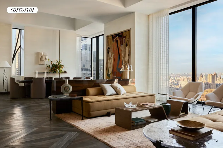 New York City Real Estate | View 111 West 57th Street, 36 | Living Room | View 2