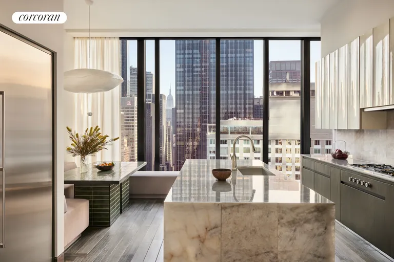 New York City Real Estate | View 111 West 57th Street, 36 | Kitchen | View 3