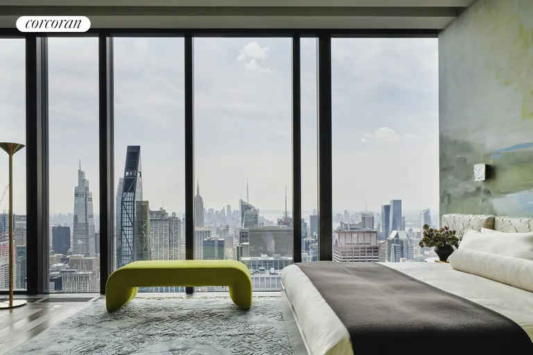 New York City Real Estate | View 111 West 57th Street, 65 | Primary Bedroom | View 9