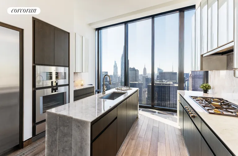 New York City Real Estate | View 111 West 57th Street, 56 | Kitchen | View 4