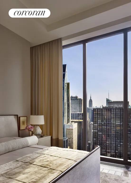New York City Real Estate | View 111 West 57th Street, 42 | Primary Bedroom | View 8
