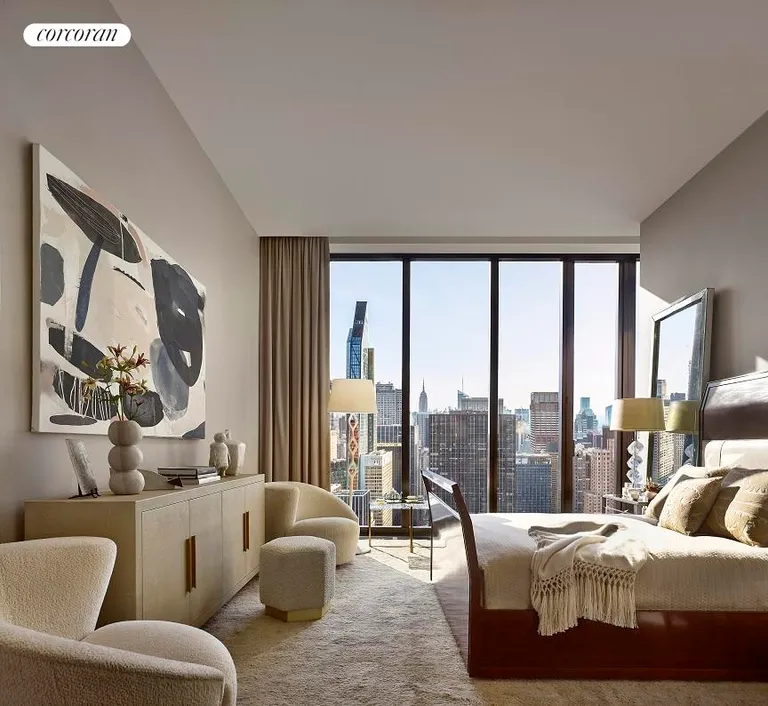 New York City Real Estate | View 111 West 57th Street, 42 | Bedroom | View 11