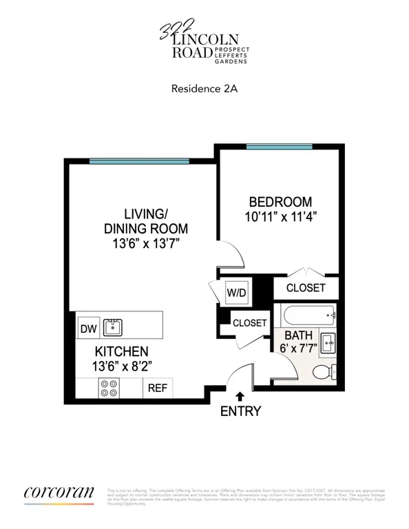 322 Lincoln Road, 2A | floorplan | View 19