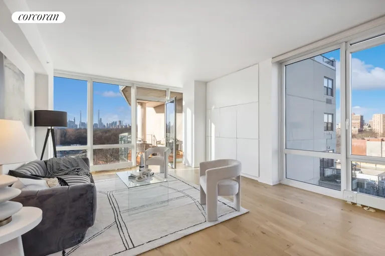 New York City Real Estate | View 111 Central Park North, 10B | Angular View of Living Room | View 5