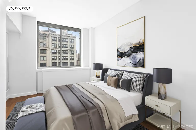 New York City Real Estate | View 121 East 23rd Street, 11D | Primary Bedroom | View 4