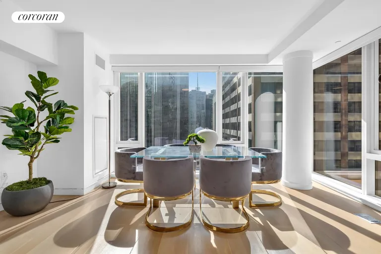 New York City Real Estate | View 135 West 52nd Street, 27A | Dining Area | View 3