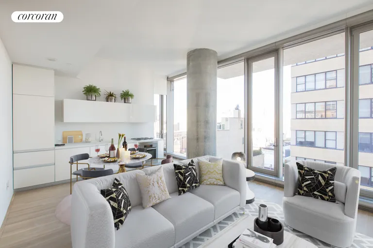 New York City Real Estate | View 56 Leonard Street, 11AE | 1 Bed, 1 Bath | View 1