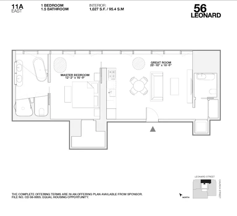 56 Leonard Street, 11AE | floorplan | View 12