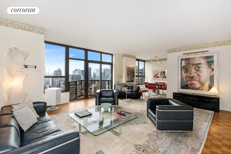 New York City Real Estate | View 100 United Nations Plaza, PH47B | 1 Bed, 1 Bath | View 1