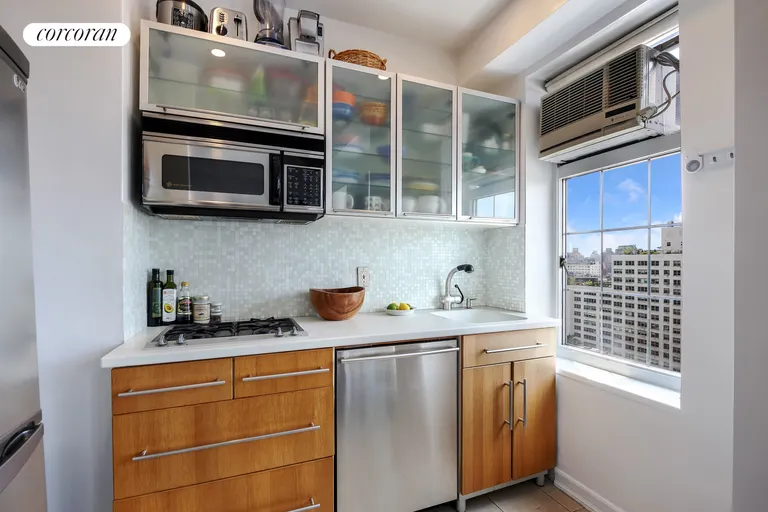 New York City Real Estate | View 405 West 23rd Street, 16G | Kitchen | View 5