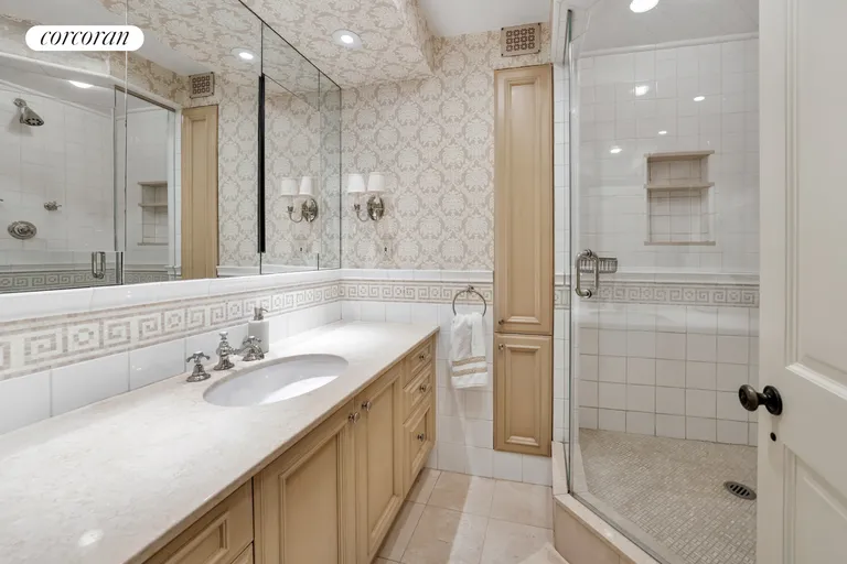 New York City Real Estate | View 233 East 69th Street, 14KLM | Primary Bathroom | View 8