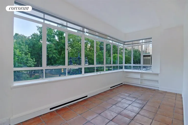 New York City Real Estate | View 25 Central Park West, 3J | Sun Room | View 3