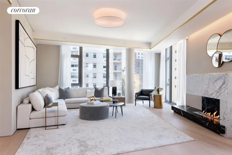 New York City Real Estate | View 80 East 10th Street, 7 | Living Room | View 2