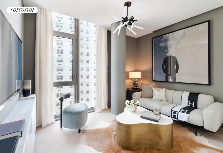 New York City Real Estate | View 80 East 10th Street, 7 | Media Room | View 7