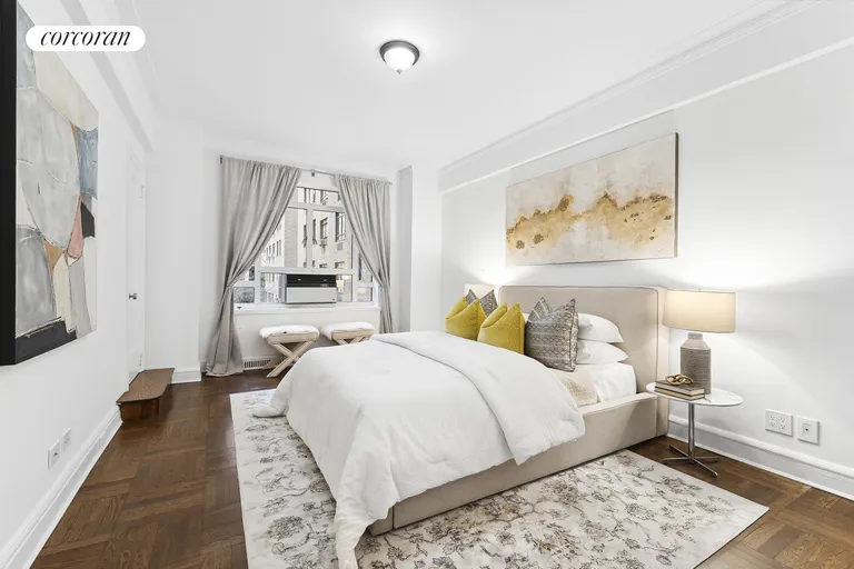 New York City Real Estate | View 25 Central Park West, 2N | Second Bedroom | View 4