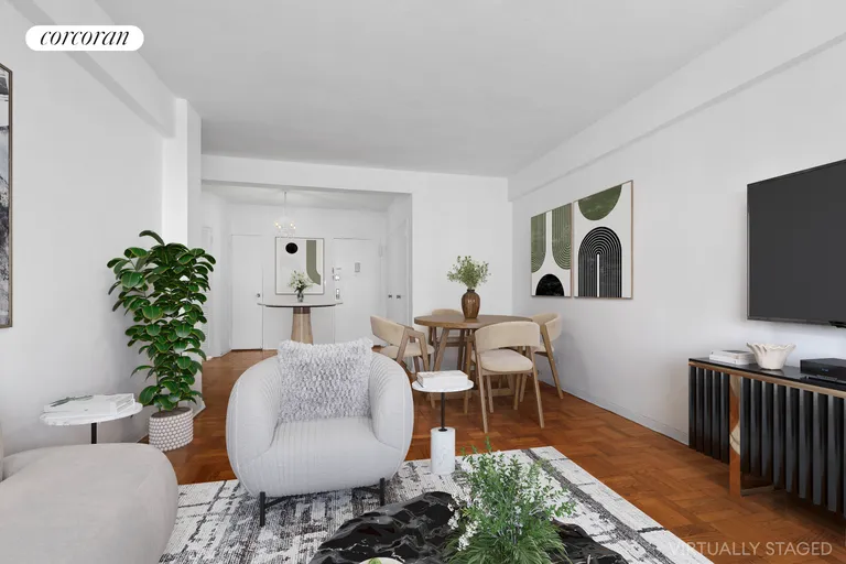 New York City Real Estate | View 240 East 46th Street, 9D | Living/ Dining / Foyer | View 2