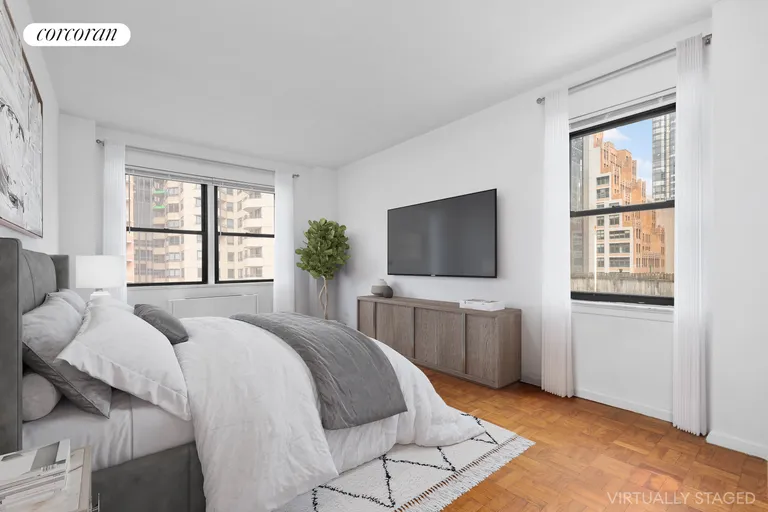 New York City Real Estate | View 240 East 46th Street, 9D | Bedroom | View 3