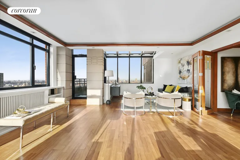 New York City Real Estate | View 45 West 67th Street, PH33B | Living Room | View 2