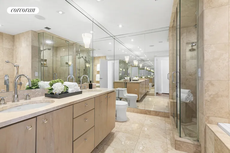 New York City Real Estate | View 45 West 67th Street, PH33B | Primary Bathroom | View 9