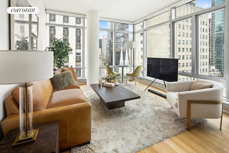 New York City Real Estate | View 18 West 48th Street, 25B | 2 Beds, 2 Baths | View 1