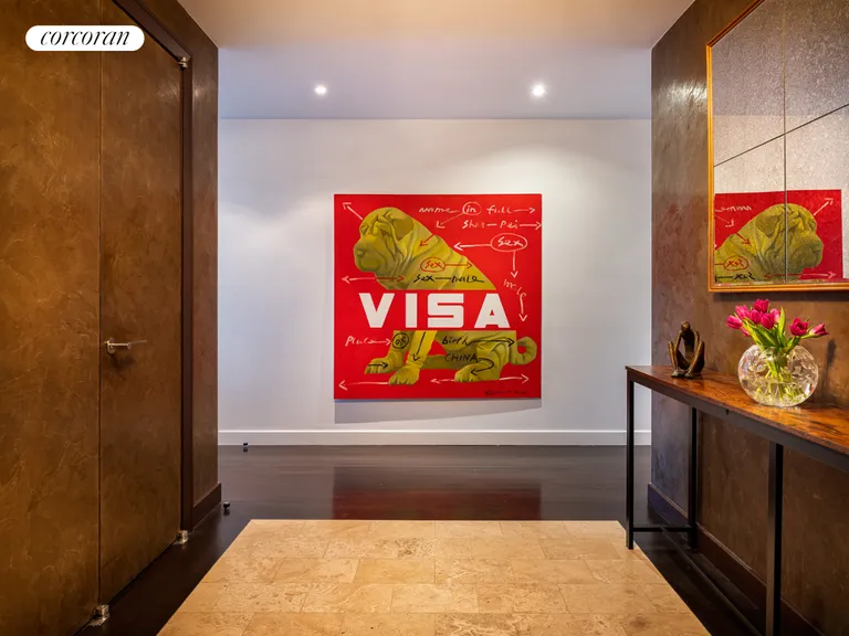 New York City Real Estate | View 200 Chambers Street, 24CDE | Entry Foyer | View 17