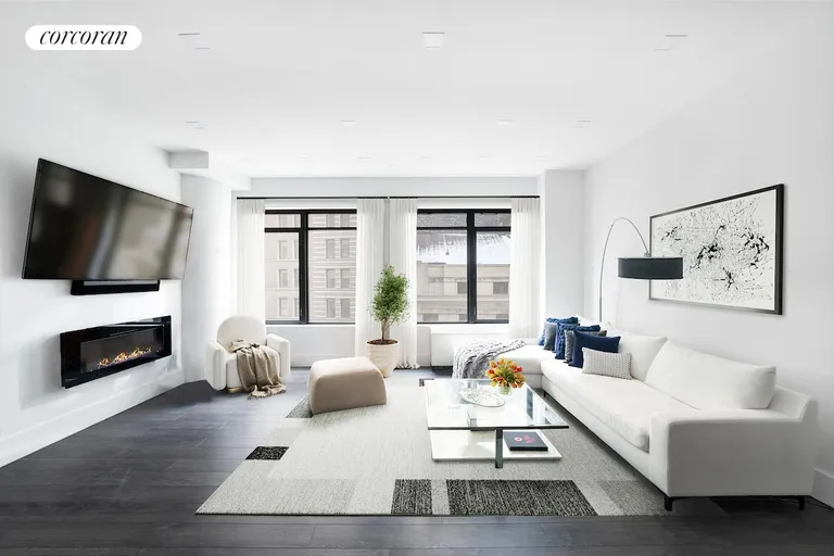 New York City Real Estate | View 40 Broad Street, 14H | 2 Beds, 2 Baths | View 1
