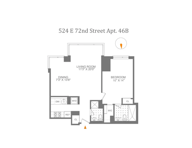524 East 72Nd Street, 46B | floorplan | View 8