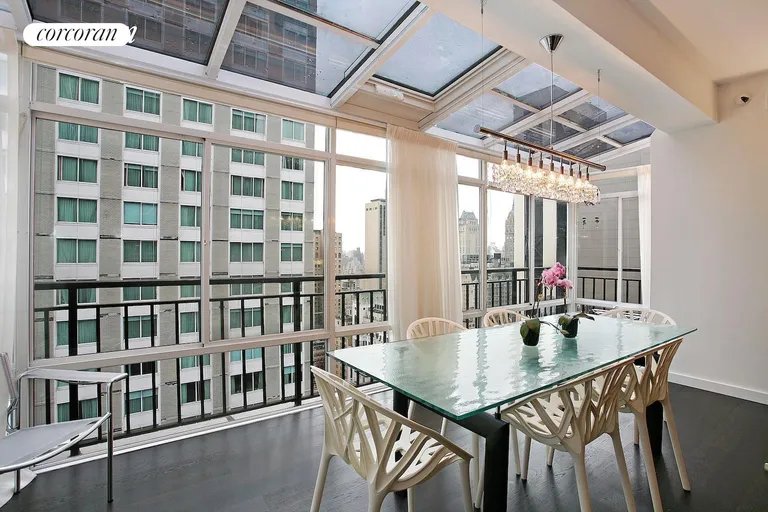 New York City Real Estate | View 112 West 56th Street, PHN | Solarium/Greenhouse | View 2