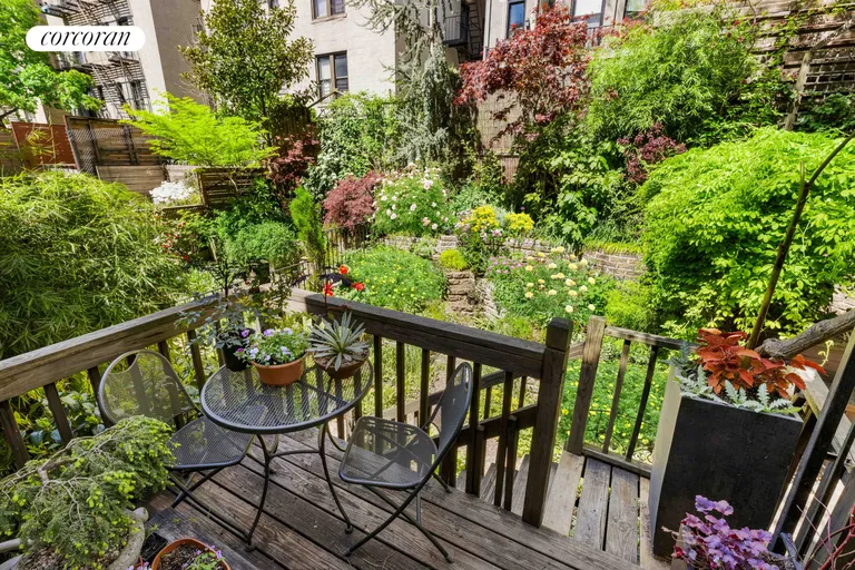 New York City Real Estate | View 40 Hamilton Terrace | Deck/Garden | View 5