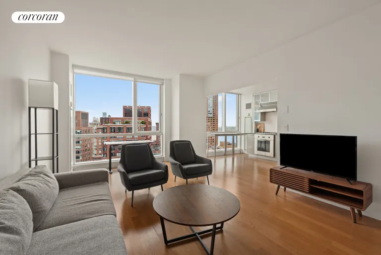 New York City Real Estate | View 200 Chambers Street, 25B | 2 Beds, 2 Baths | View 1