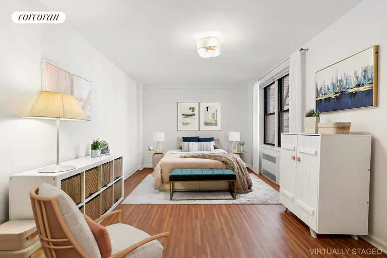 New York City Real Estate | View 30 East 9th Street, 4B | XL Primary Bedroom | View 3