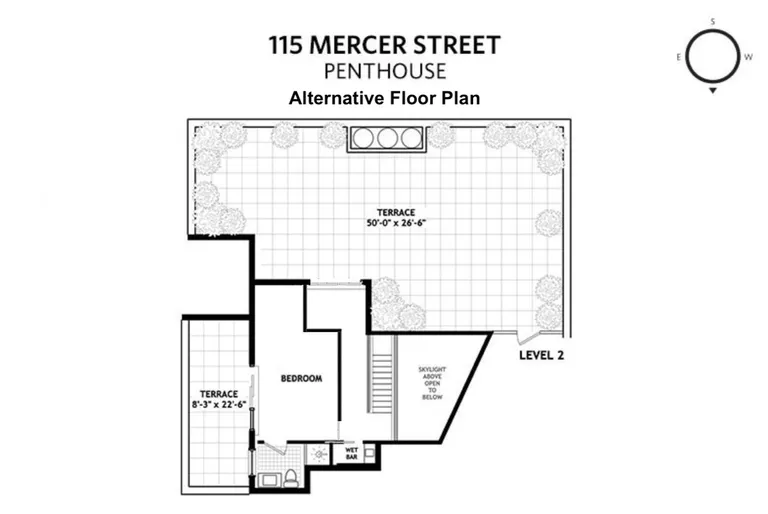 115 Mercer Street, PH | floorplan | View 19