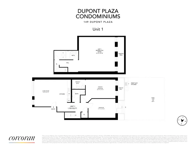 149 Dupont Street, 1 | floorplan | View 1