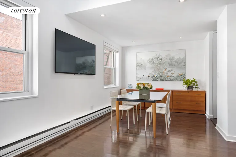 New York City Real Estate | View 382 West Street, 4B | Dining Alcove | View 2