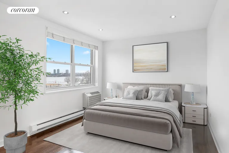 New York City Real Estate | View 382 West Street, 4B | Bedroom 2 | View 4