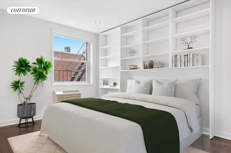 New York City Real Estate | View 382 West Street, 4B | Bedroom 3 | View 5
