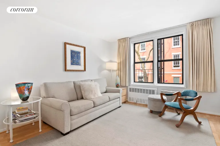 New York City Real Estate | View 350 BLEECKER STREET, 1F | Living Room | View 9