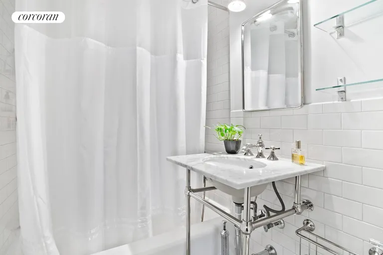 New York City Real Estate | View 350 BLEECKER STREET, 1F | Full Bathroom | View 10