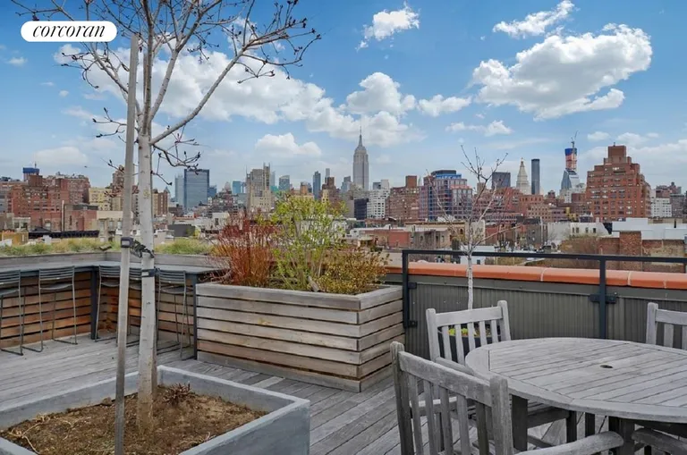 New York City Real Estate | View 350 BLEECKER STREET, 1F | Roof Deck | View 13