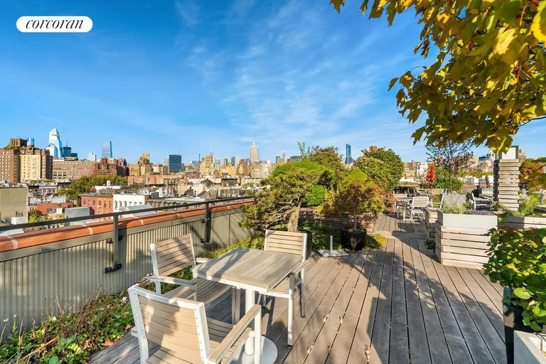 New York City Real Estate | View 350 BLEECKER STREET, 1F | Roof Deck | View 14