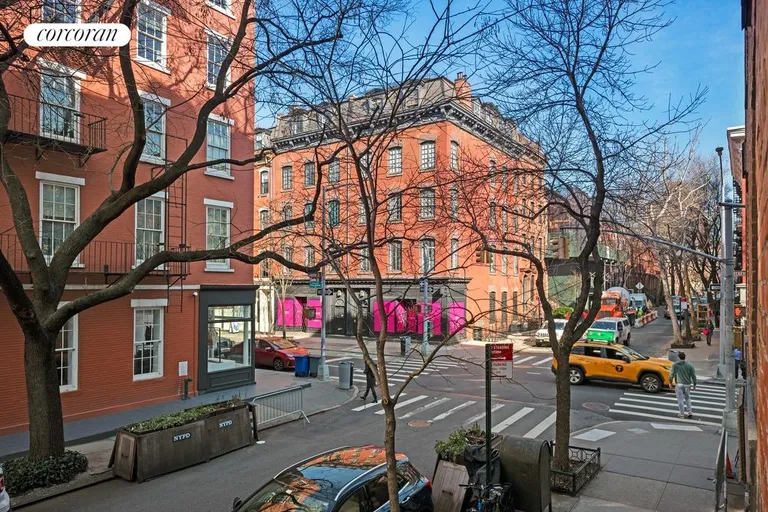 New York City Real Estate | View 350 BLEECKER STREET, 1F | View from Apartment onto Charles St | View 5