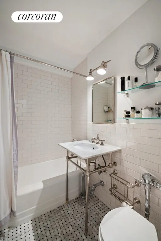 New York City Real Estate | View 350 BLEECKER STREET, 1F | Full Bathroom | View 6