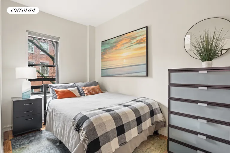 New York City Real Estate | View 61 Horatio Street, 3F | Bedroom fits Queen-size bed | View 3