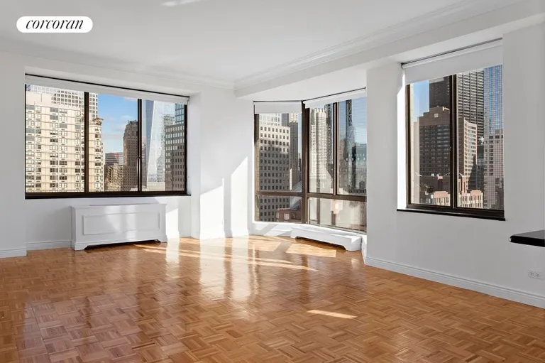 New York City Real Estate | View 380 Rector Place, 25D | 2 Beds, 2 Baths | View 1