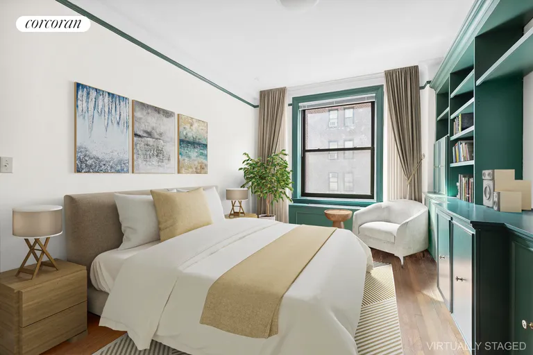New York City Real Estate | View 771 West End Avenue, 5A | Bedroom 2 Virtually Staged | View 5