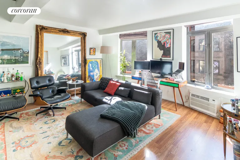 New York City Real Estate | View 249 West 101st Street, 5 | Living Room | View 3